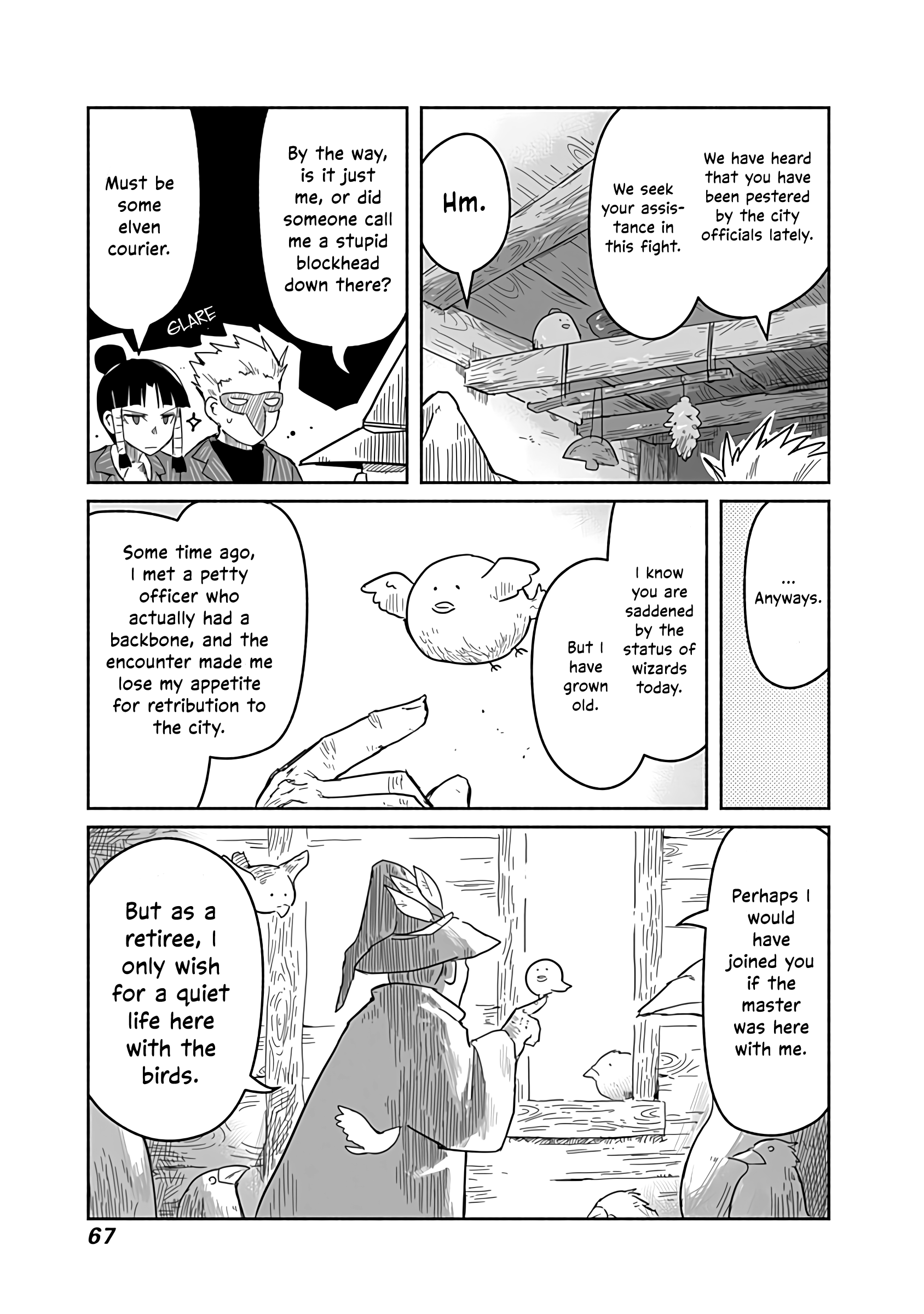 The Dragon, The Hero, And The Courier - Vol.4 Chapter 22: Yoshida, The Wizards, And The Express Delivery