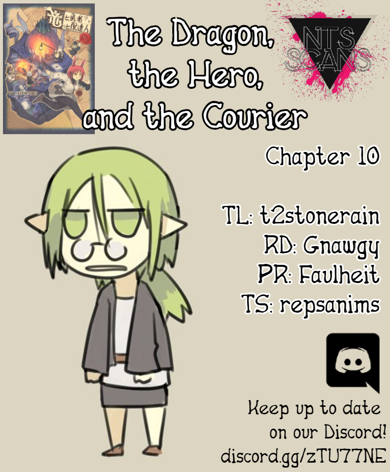 The Dragon, The Hero, And The Courier - Vol.2 Chapter 10: The New Year, The Hero, And The Courier