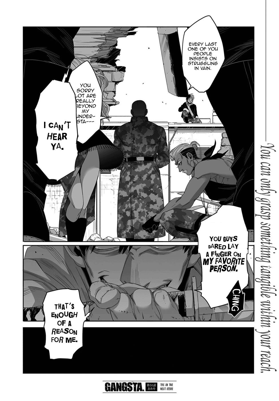 Gangsta. - Chapter 51: # 51