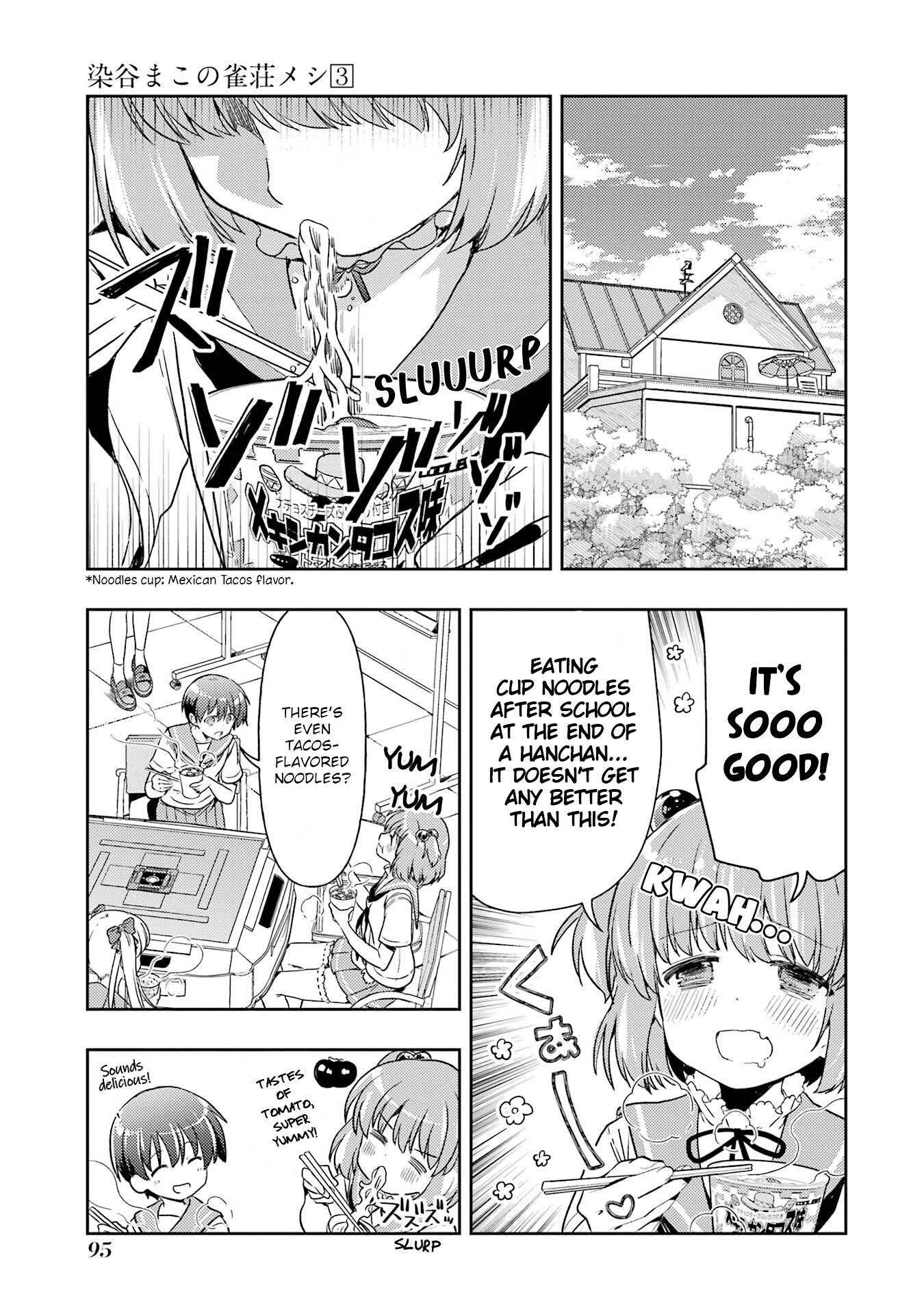 Someya Mako's Mahjong Parlor Food - Chapter 26: Cup Noodles - Aiming For The Summit