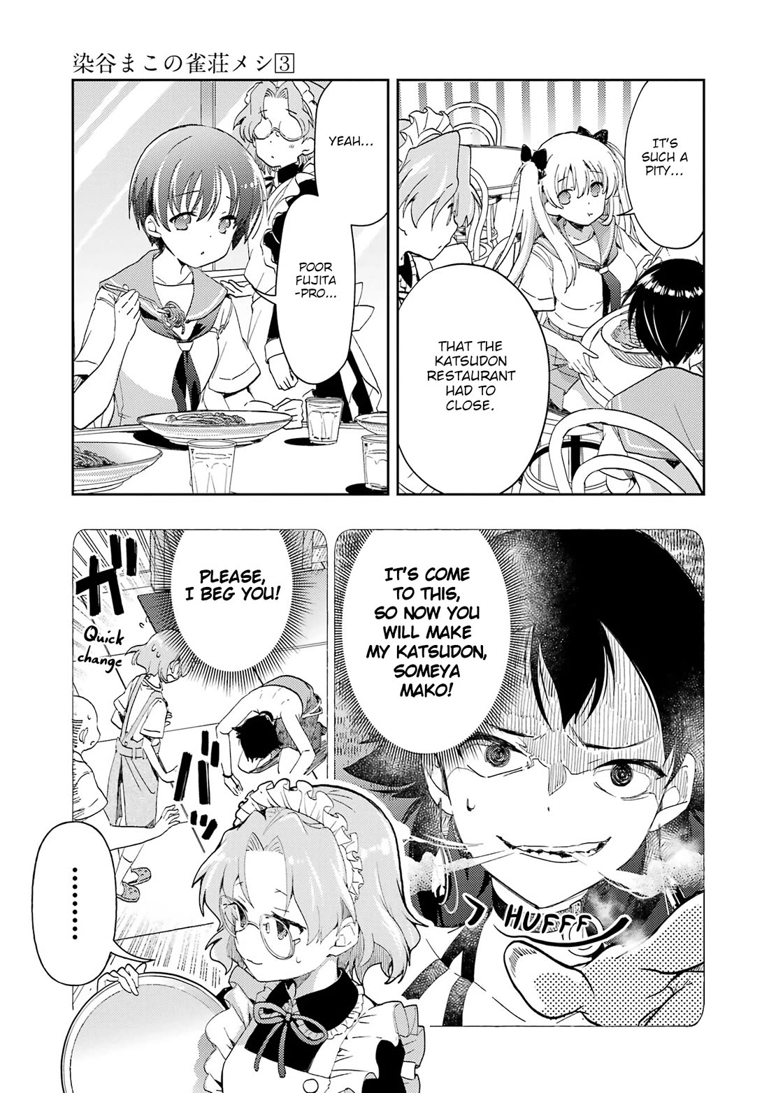 Someya Mako's Mahjong Parlor Food - Chapter 30: Saki, Memories And Katsudon [End]