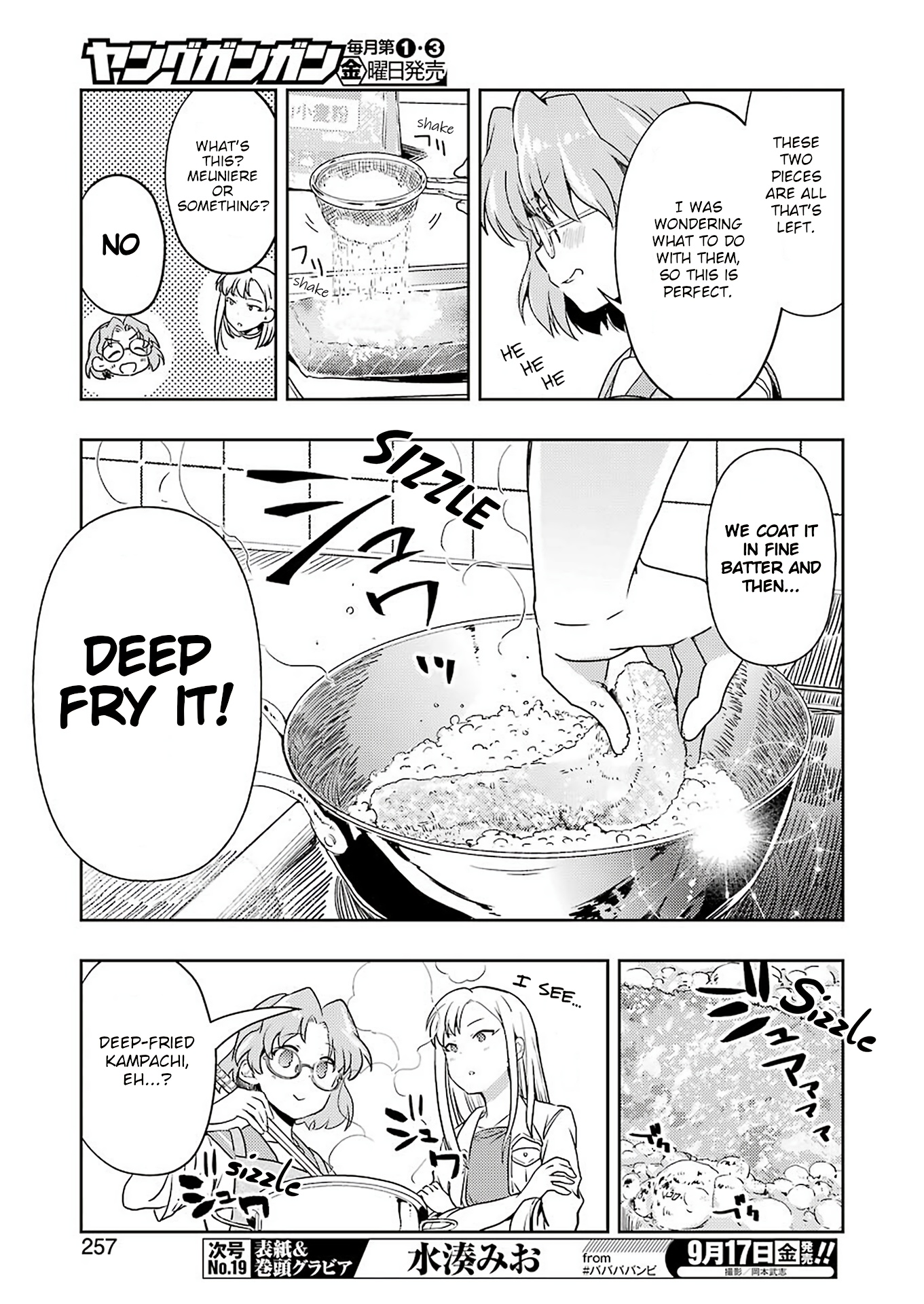 Someya Mako's Mahjong Parlor Food - Chapter 24: Waiting Takako And Kampachi Katsu