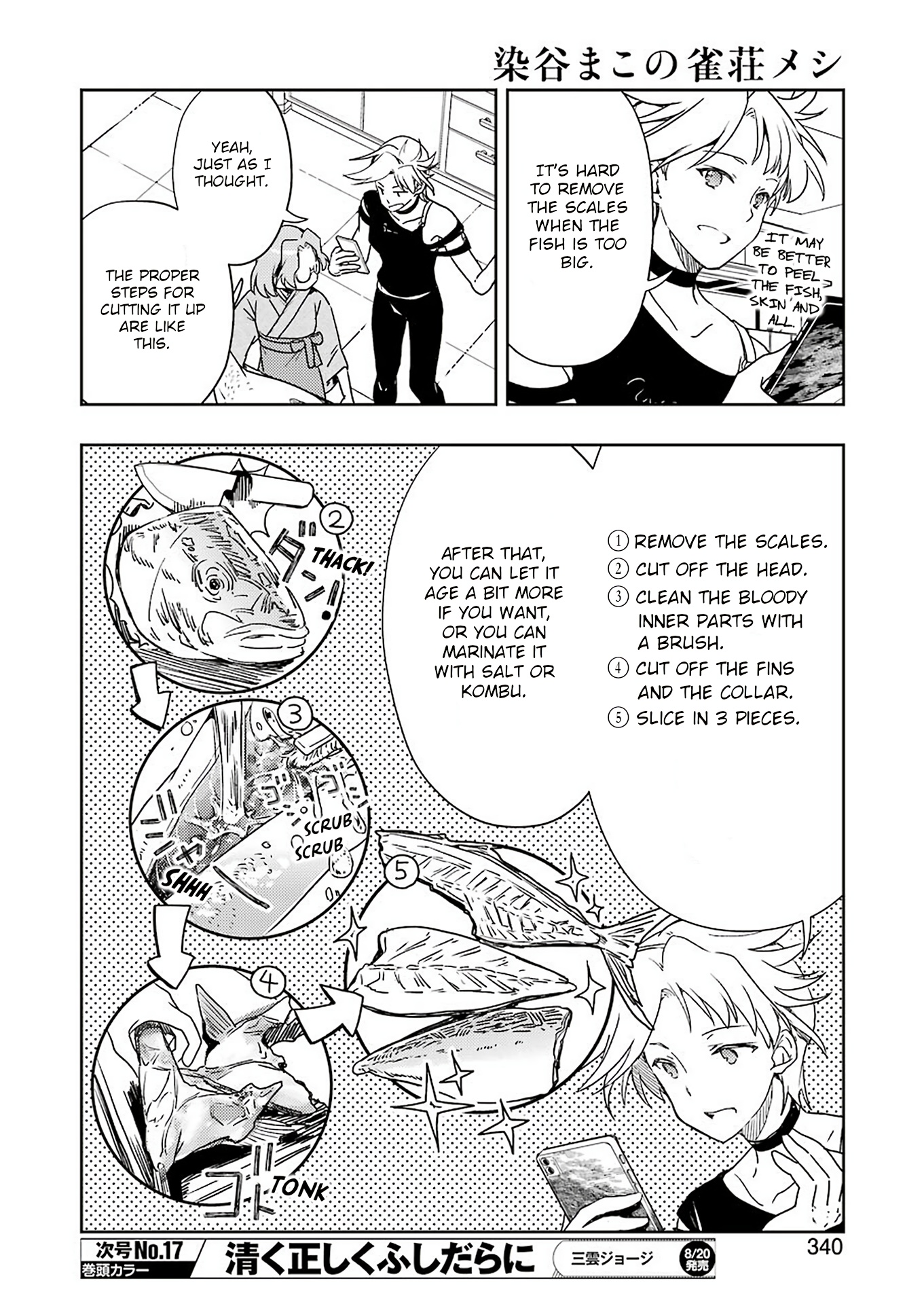 Someya Mako's Mahjong Parlor Food - Chapter 23: Encouraging Staff Meal Of All Sorts Of Kampachi Dishes