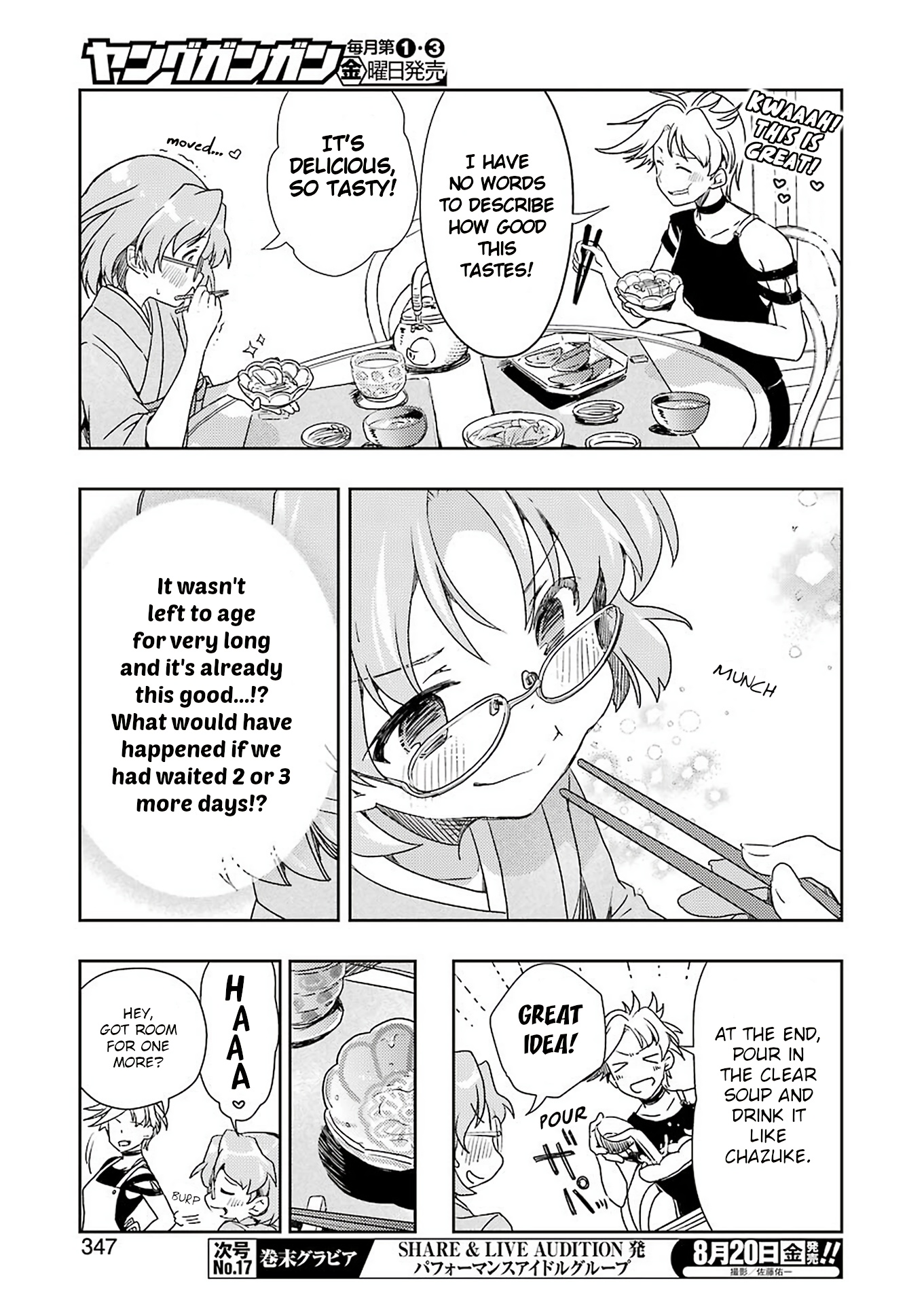 Someya Mako's Mahjong Parlor Food - Chapter 23: Encouraging Staff Meal Of All Sorts Of Kampachi Dishes