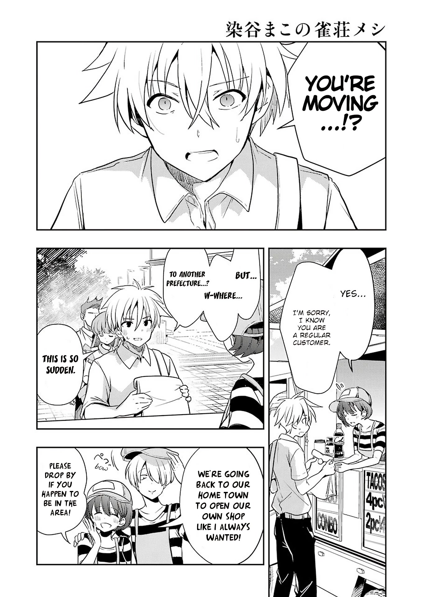 Someya Mako's Mahjong Parlor Food - Chapter 22: If Suga Made Tacos