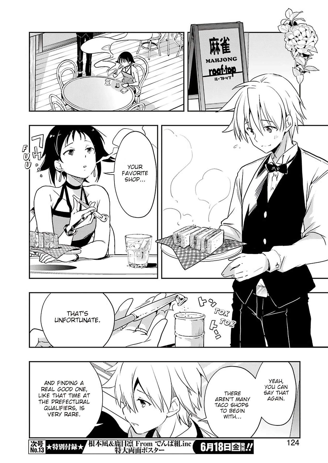 Someya Mako's Mahjong Parlor Food - Chapter 22: If Suga Made Tacos