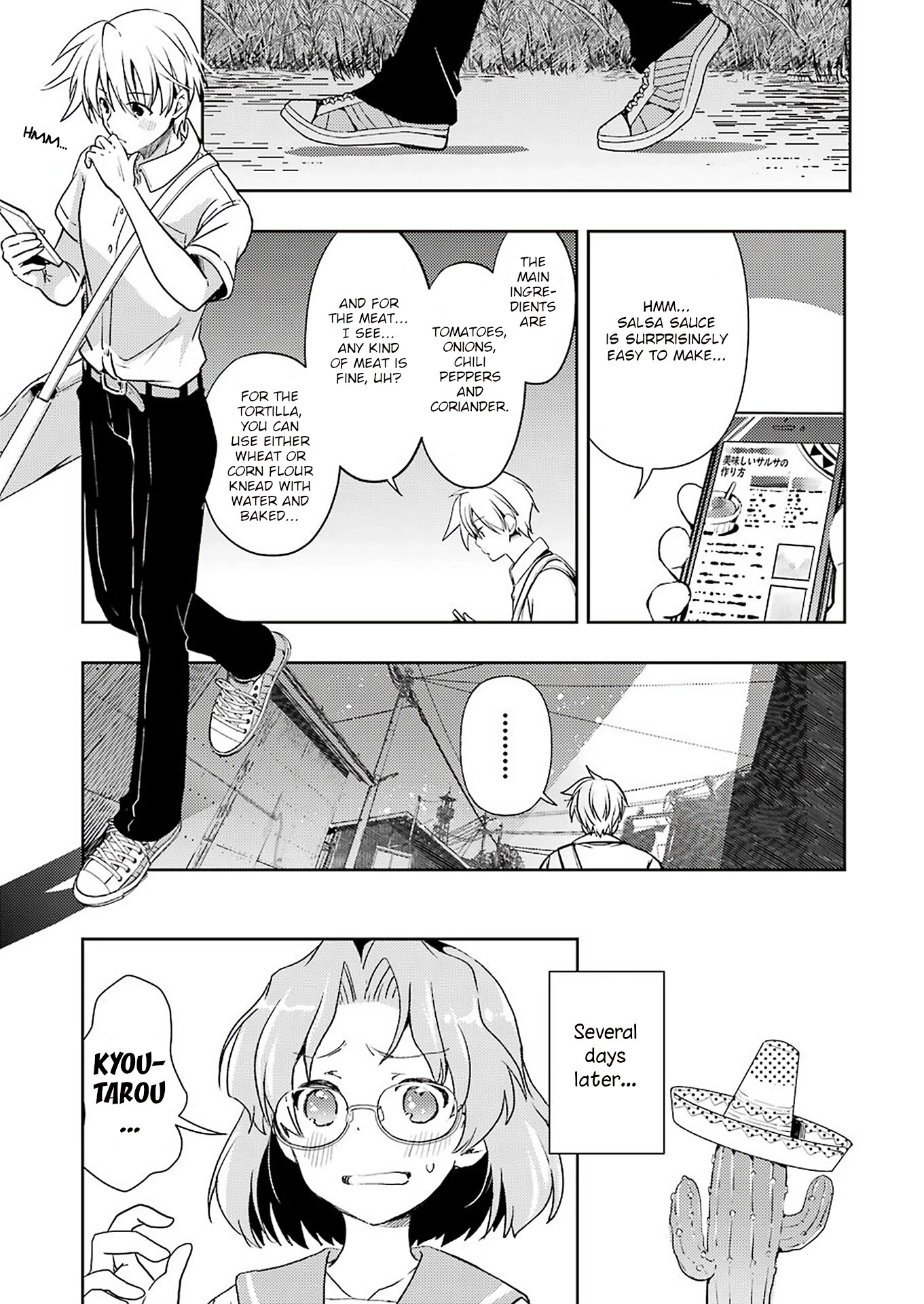 Someya Mako's Mahjong Parlor Food - Chapter 22: If Suga Made Tacos