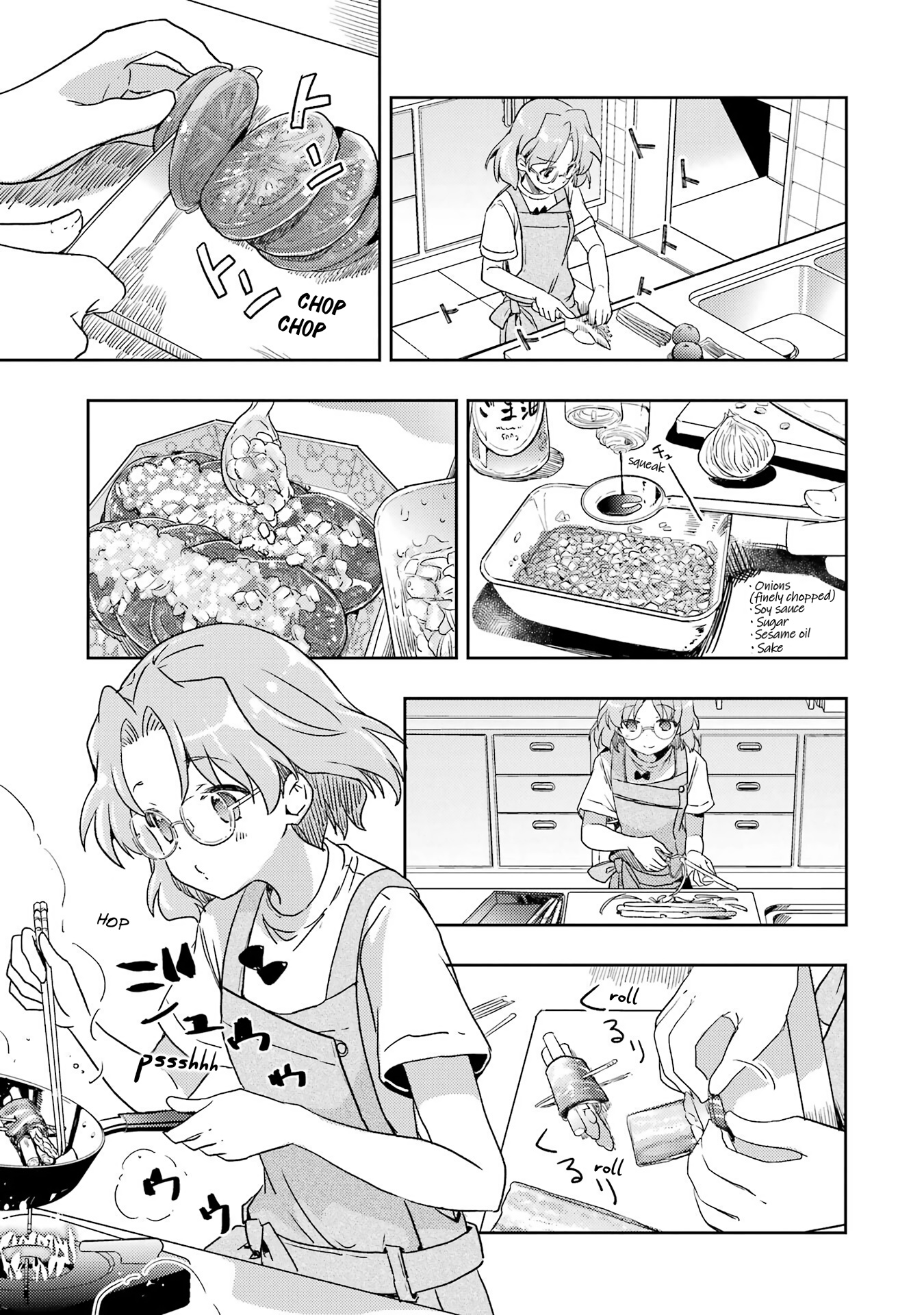 Someya Mako's Mahjong Parlor Food - Vol.3 Chapter 29: Aspara Bacon Of Youth ~With Marinated Tomatoes And Onions~