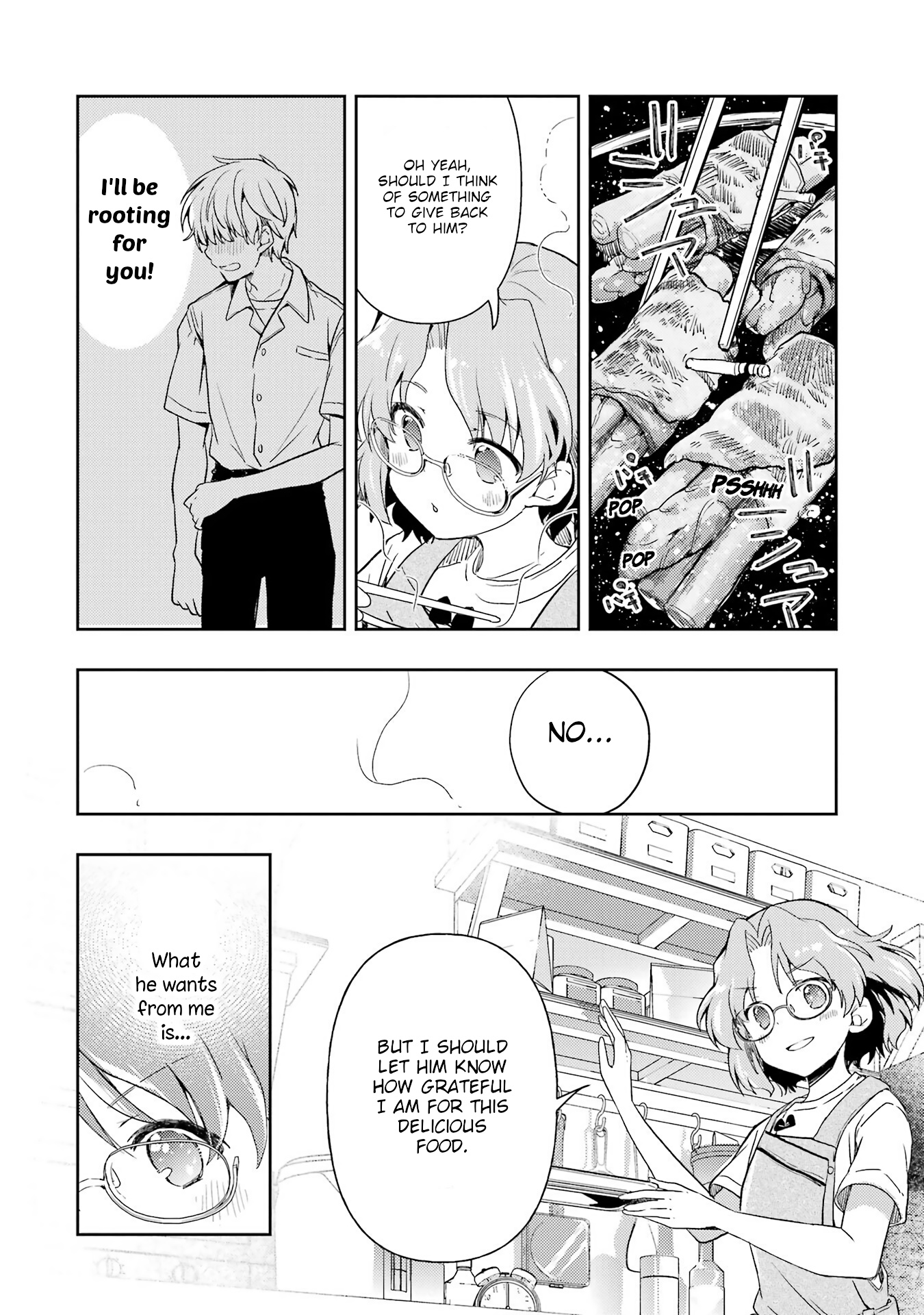 Someya Mako's Mahjong Parlor Food - Vol.3 Chapter 29: Aspara Bacon Of Youth ~With Marinated Tomatoes And Onions~