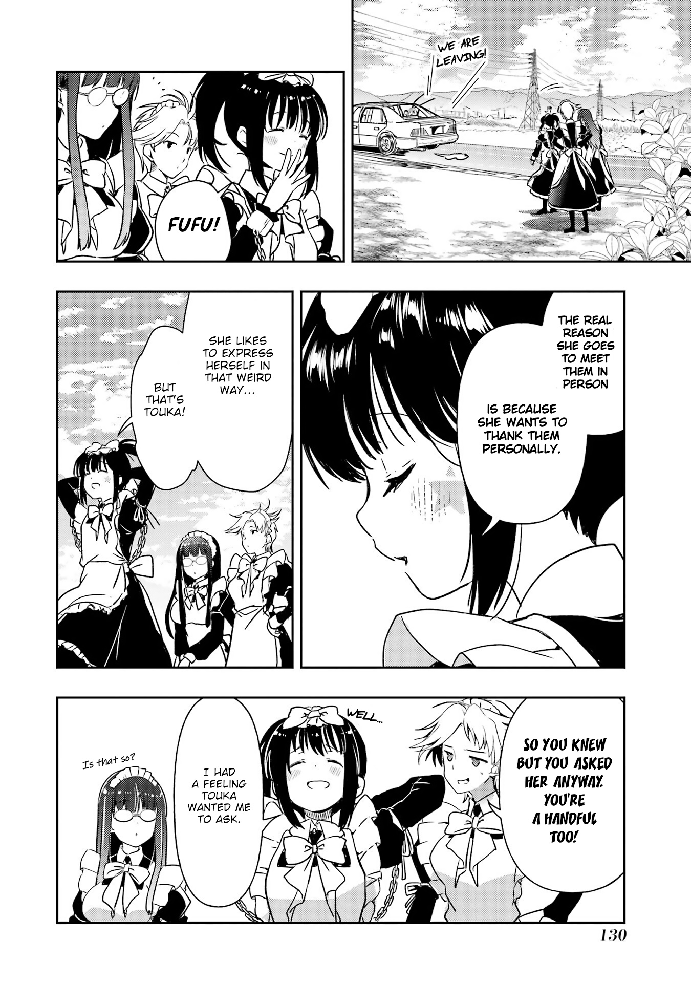 Someya Mako's Mahjong Parlor Food - Vol.3 Chapter 28: Ryuumonbuchi Touka's Mid-Year Gift