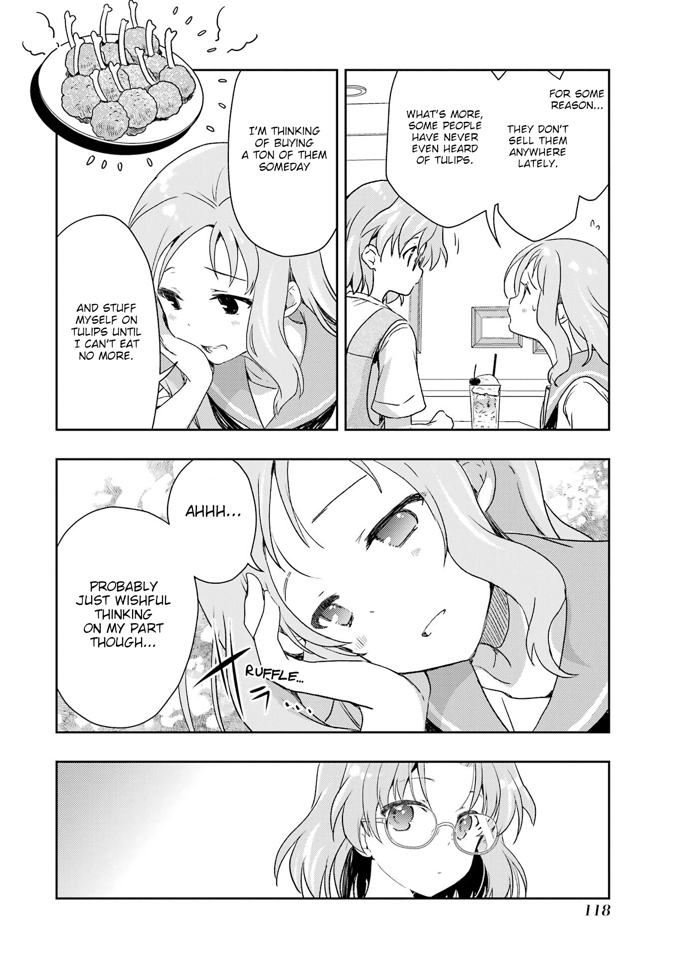 Someya Mako's Mahjong Parlor Food - Chapter 27: A Feast! The Vanishing Mystery Meat! ~ Juicy Fried Chicken Tulips ~