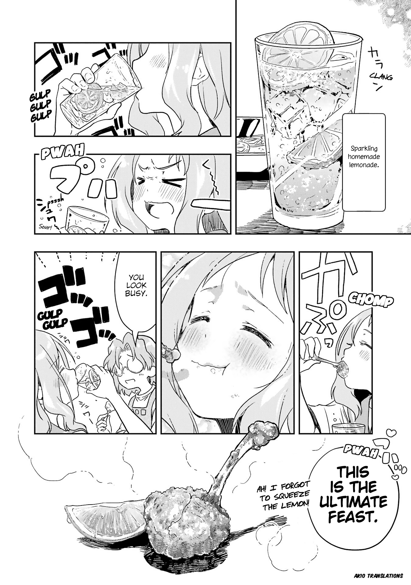 Someya Mako's Mahjong Parlor Food - Chapter 27: A Feast! The Vanishing Mystery Meat! ~ Juicy Fried Chicken Tulips ~