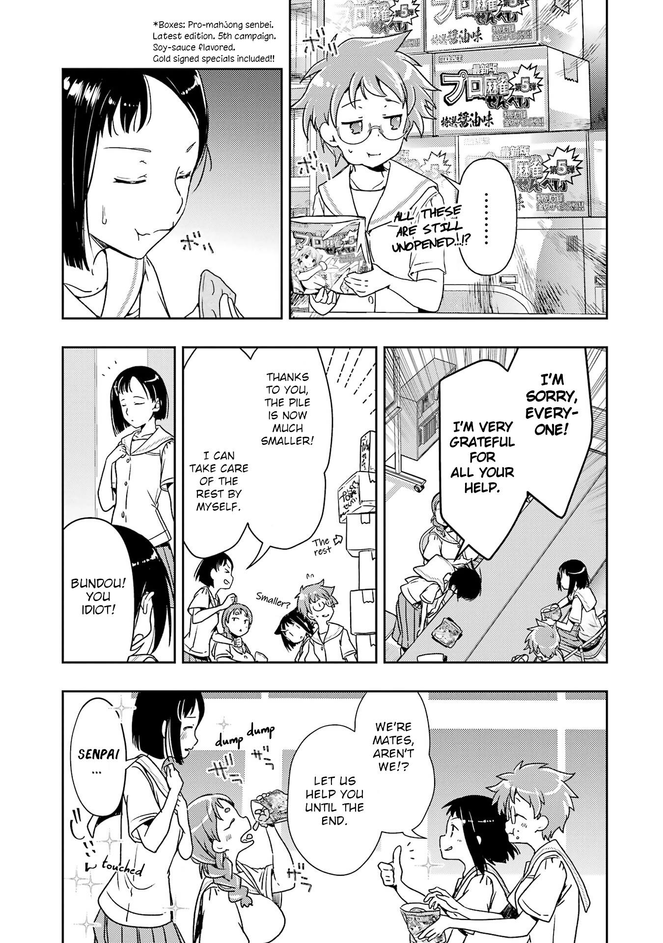 Someya Mako's Mahjong Parlor Food - Chapter 25: Senbei And Cinnamon Rolls