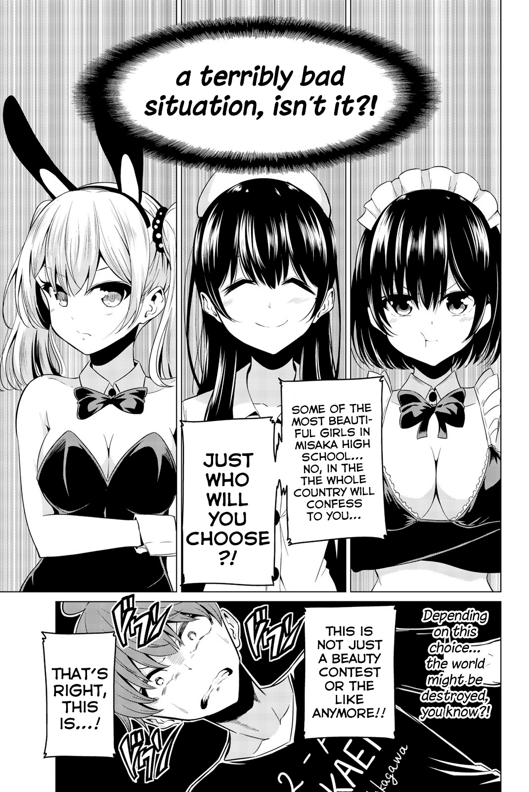 Sekai Ka Kanojo Ka Erabenai - Vol.6 Chapter 26: The 26Th Decision: I Definitely Won’t Lose To Someone Like You!