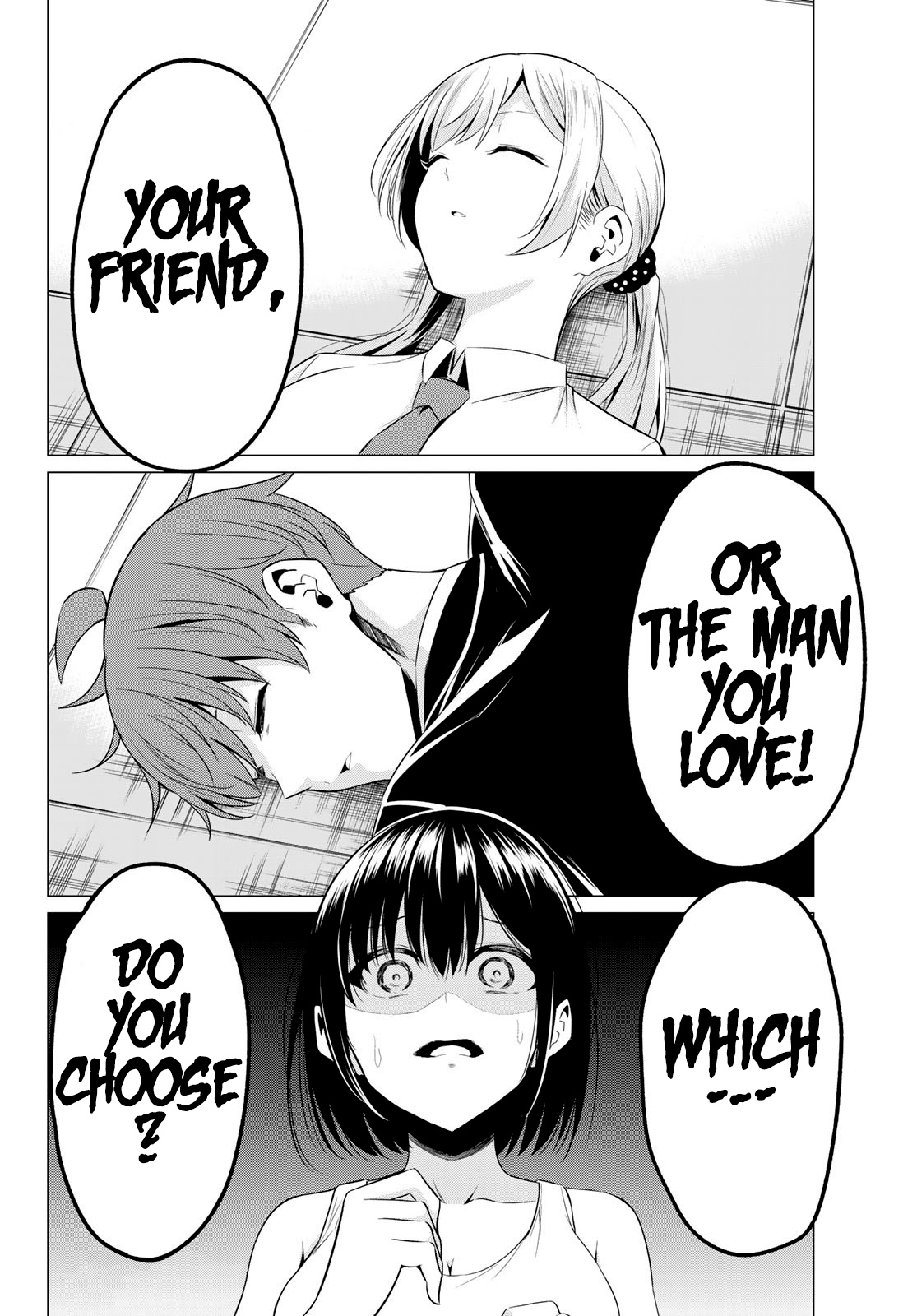 Sekai Ka Kanojo Ka Erabenai - Chapter 38: The 38Th Decision: This Time… You’ll Be Able To Choose Right?