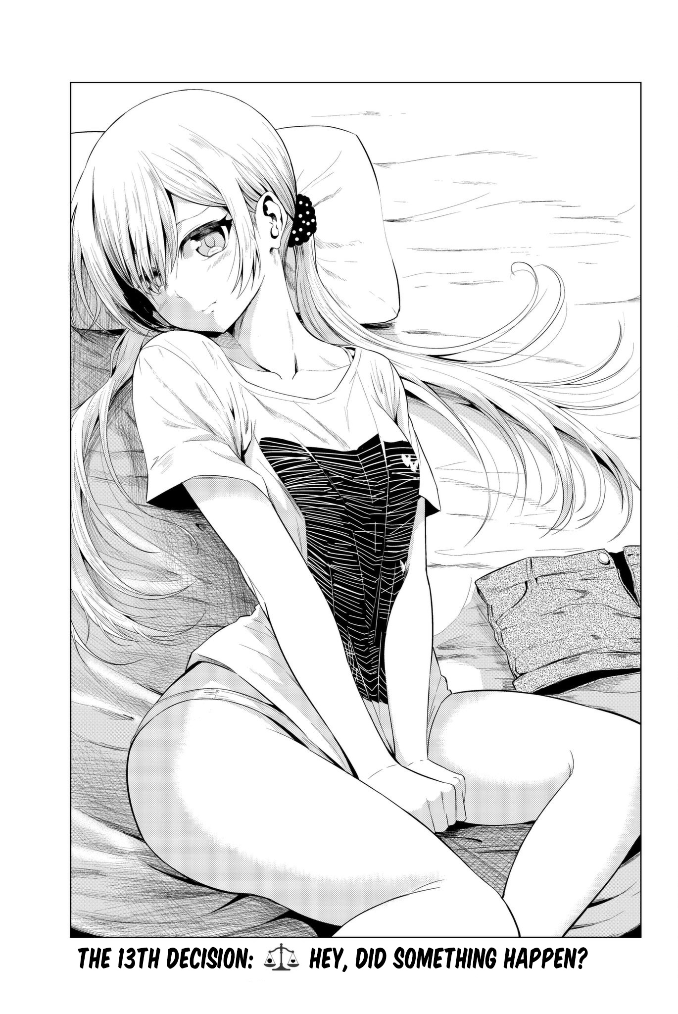 Sekai Ka Kanojo Ka Erabenai - Vol.3 Chapter 13: The 13Th Decision: Hey, Did Something Happen?