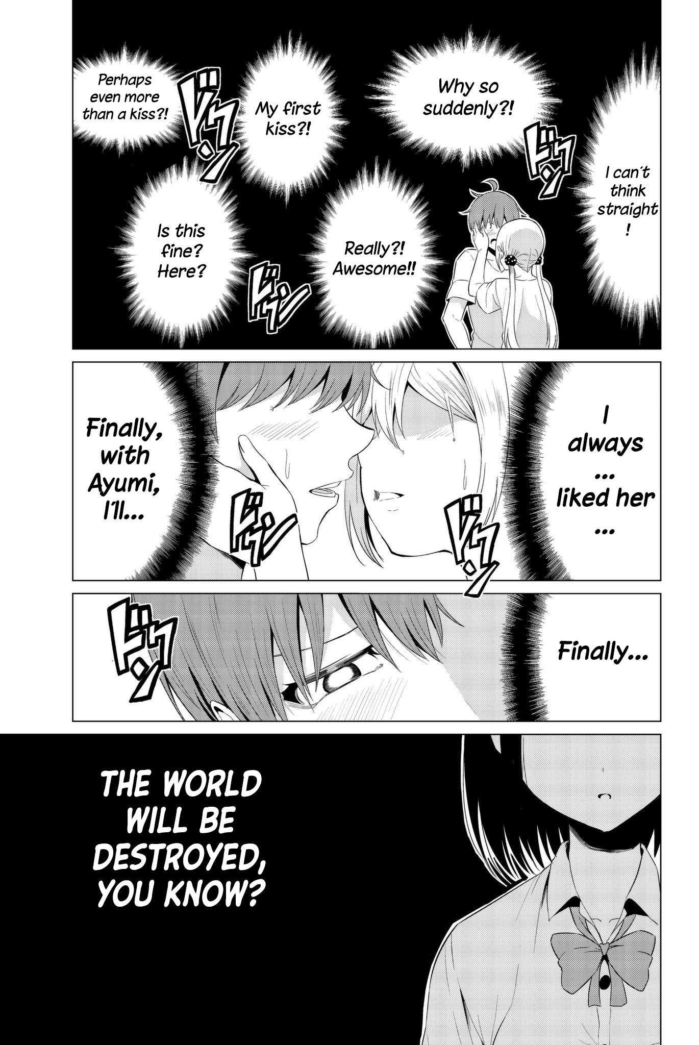 Sekai Ka Kanojo Ka Erabenai - Vol.3 Chapter 13: The 13Th Decision: Hey, Did Something Happen?