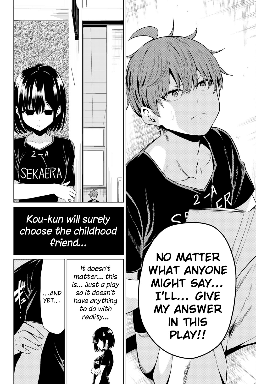 Sekai Ka Kanojo Ka Erabenai - Vol.6 Chapter 27: The 27Th Decision: Let’s Settle This