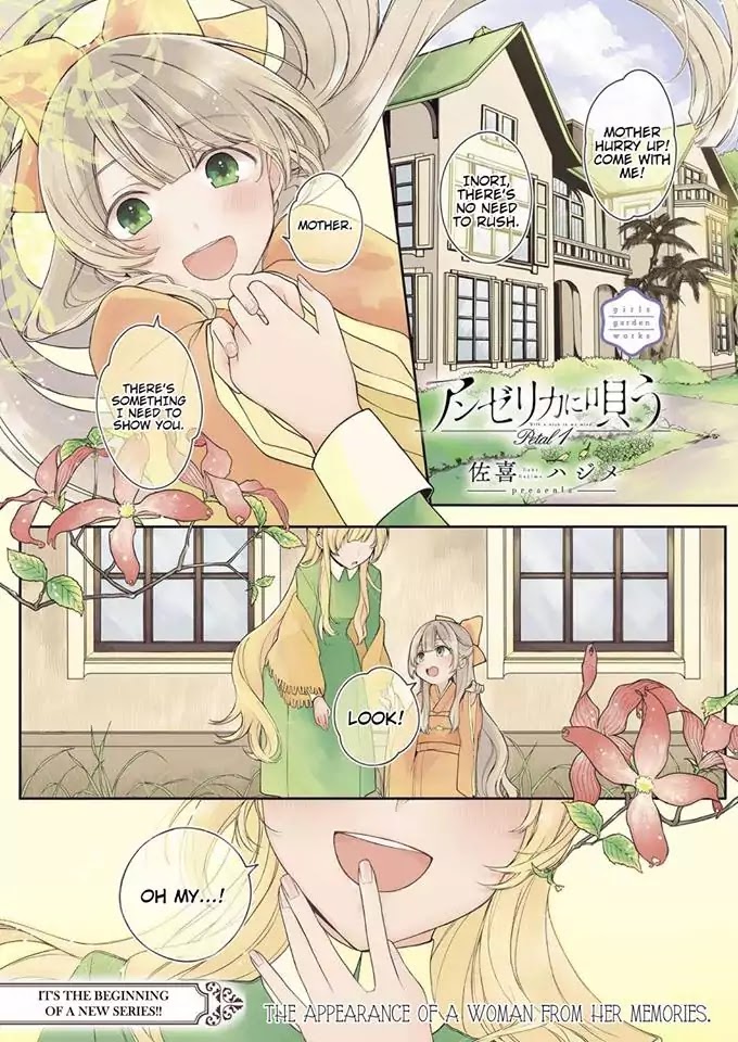 Angelica Ni Utau - Chapter 1