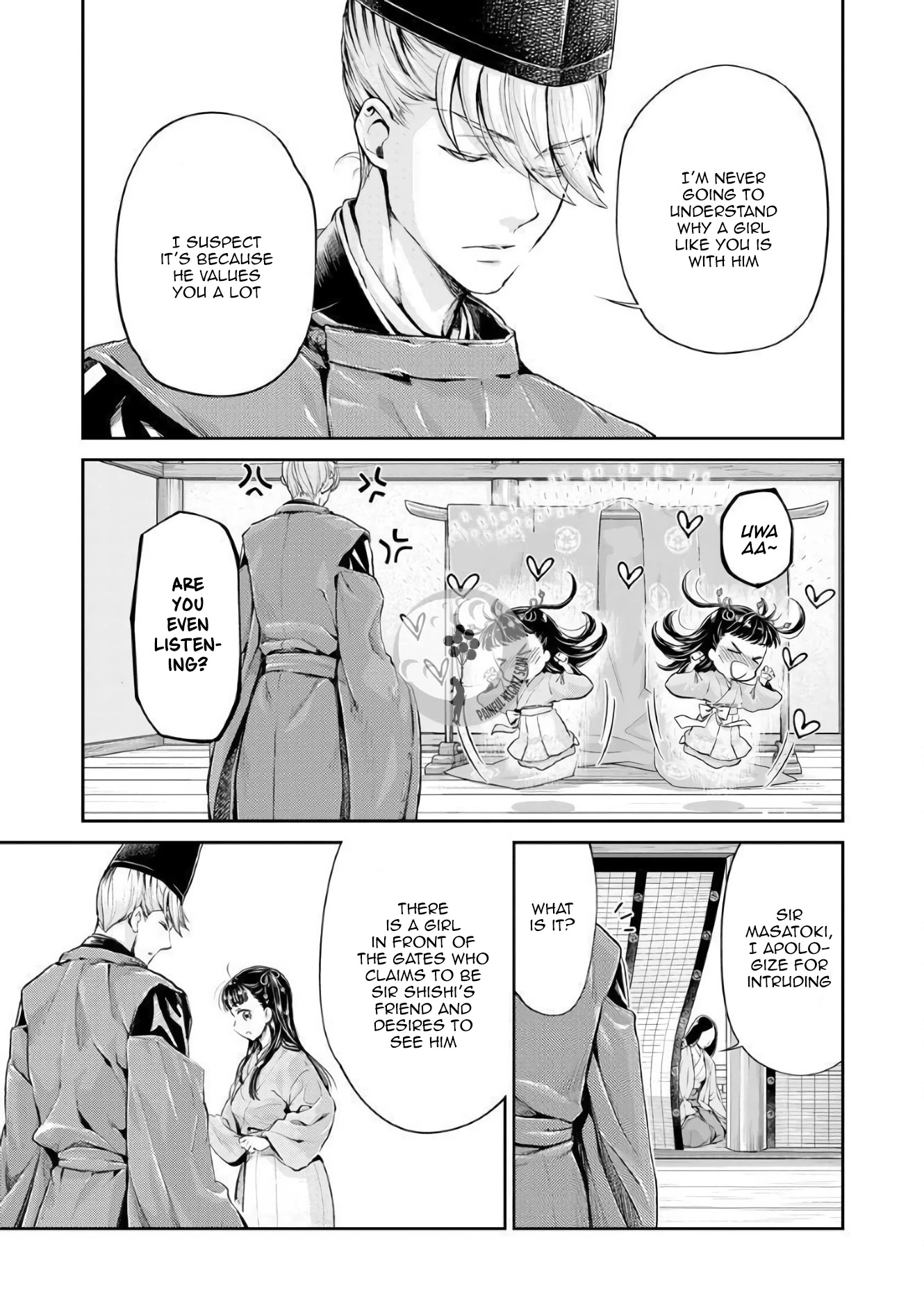 Heian Juukon Monogatari: Juujin Danna-Sama Wa Shojo Hanayome Wo Amaku Torokasu - Chapter 3