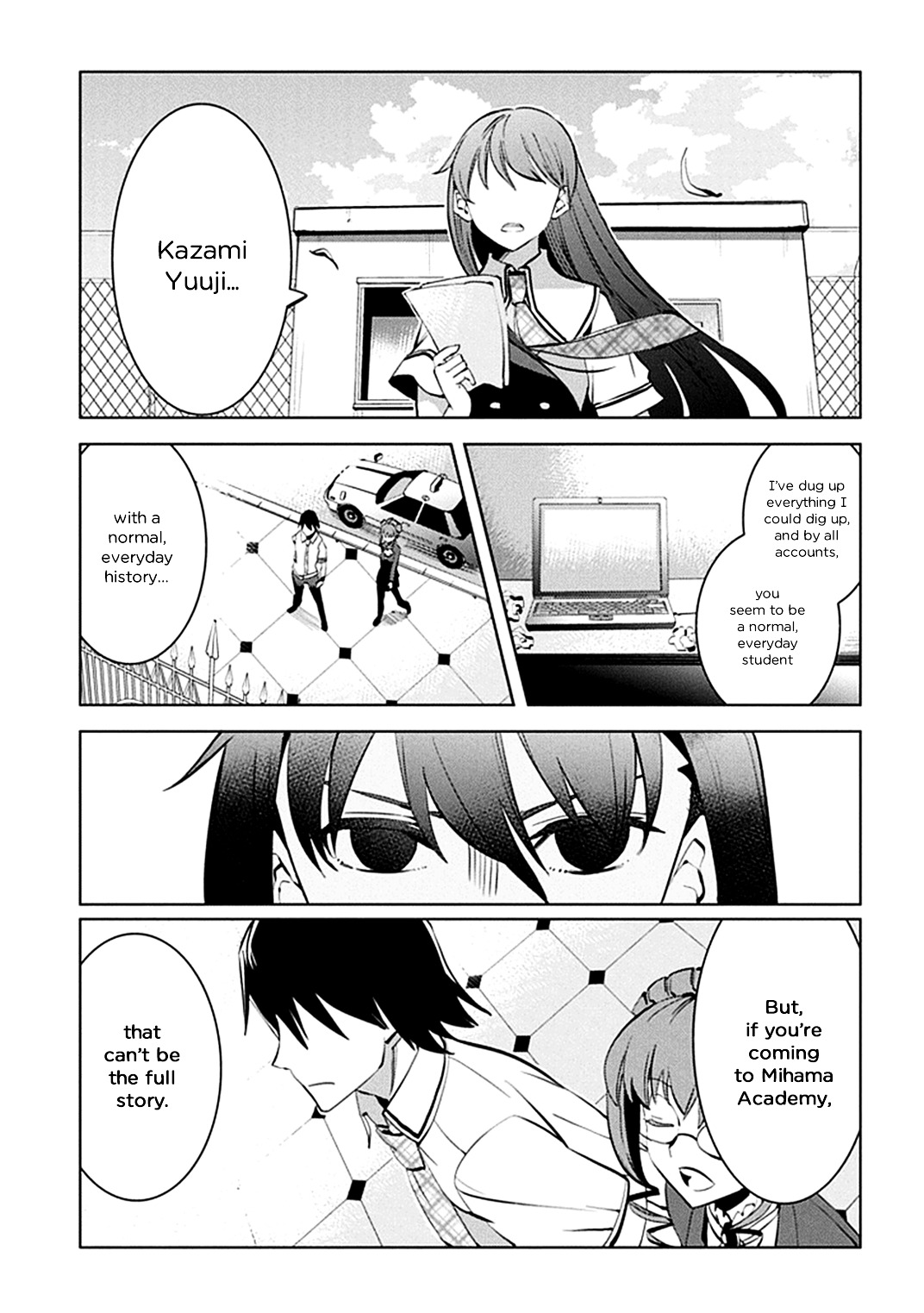 Grisaia No Kajitsu - L'oiseau Bleu - Chapter 8 : Kazami Yuuji