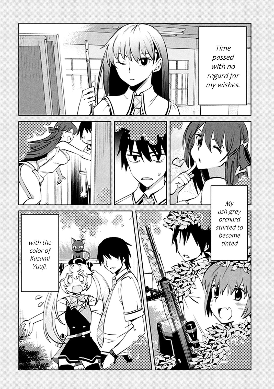 Grisaia No Kajitsu - L'oiseau Bleu - Chapter 8 : Kazami Yuuji