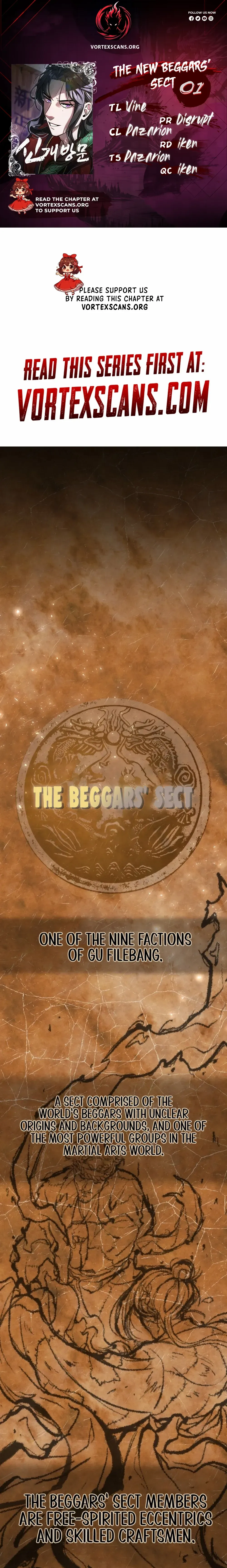 The New Beggars' Sect - Chapter 1