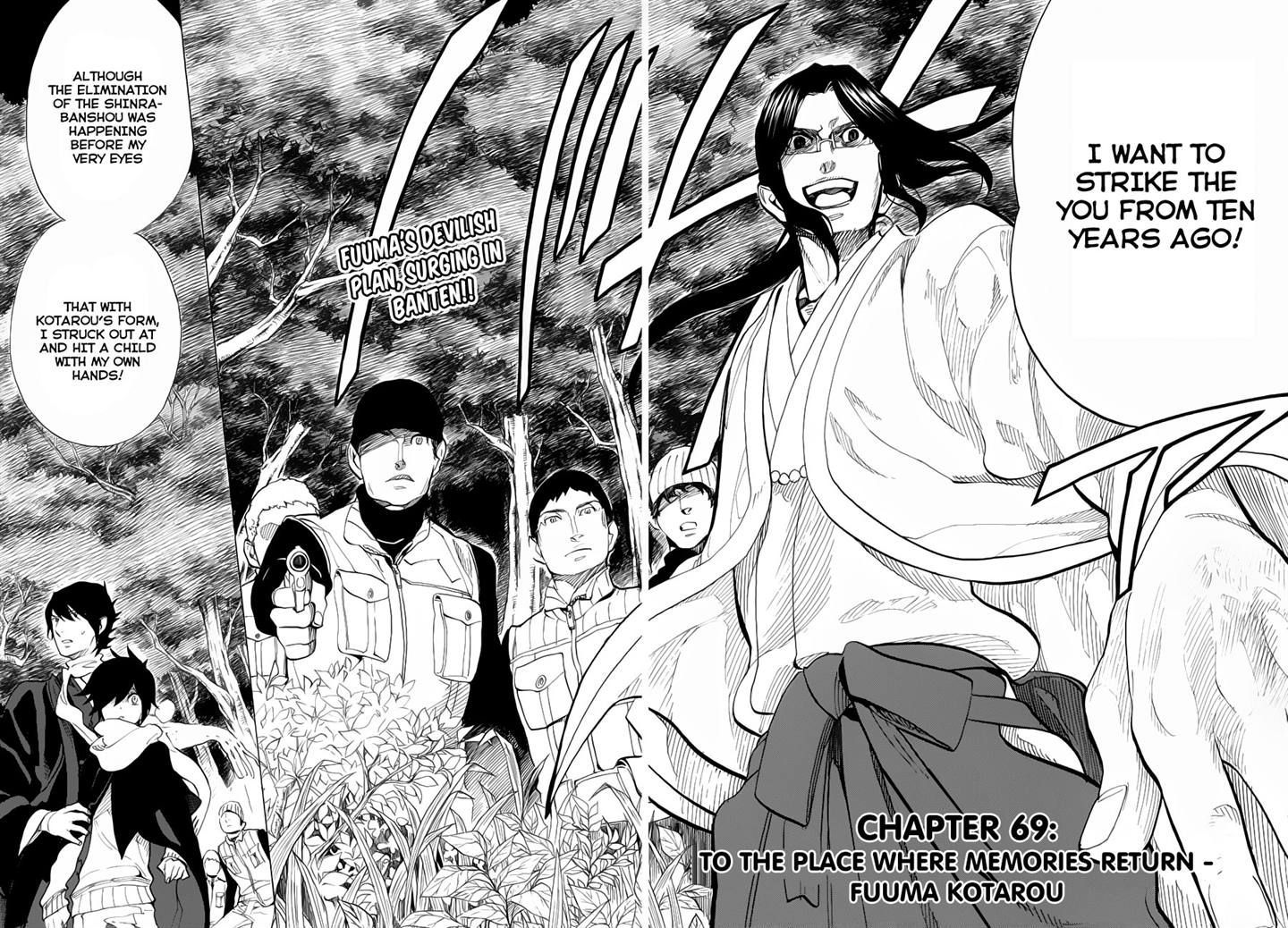 Nabari No Ou - Vol.14 Chapter 69 : To The Place That Memories Return ? Kotarou Fuuma