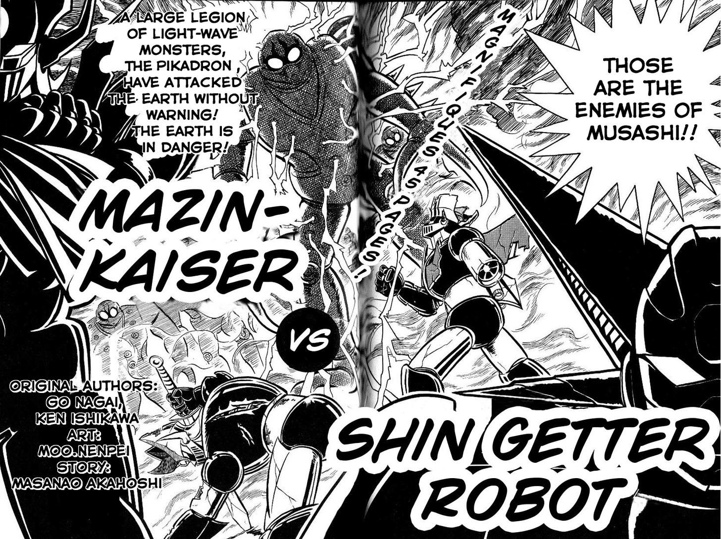 Mazinkaiser Vs Shin Getter Robot - Chapter 1