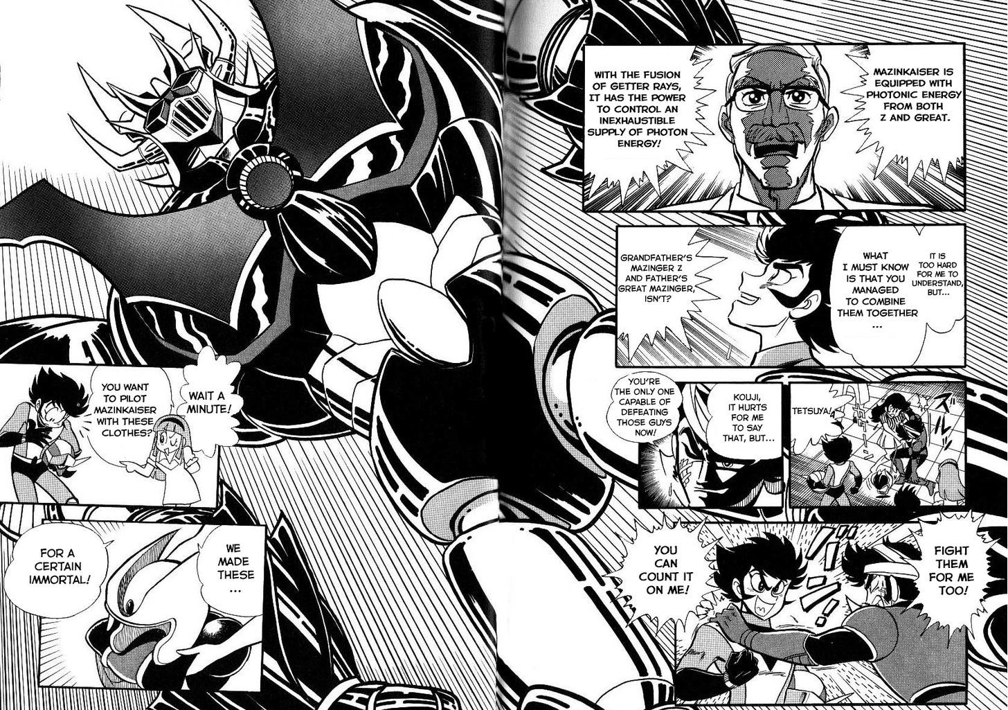 Mazinkaiser Vs Shin Getter Robot - Chapter 1