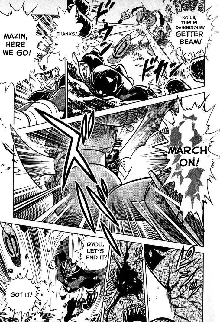 Mazinkaiser Vs Shin Getter Robot - Chapter 1