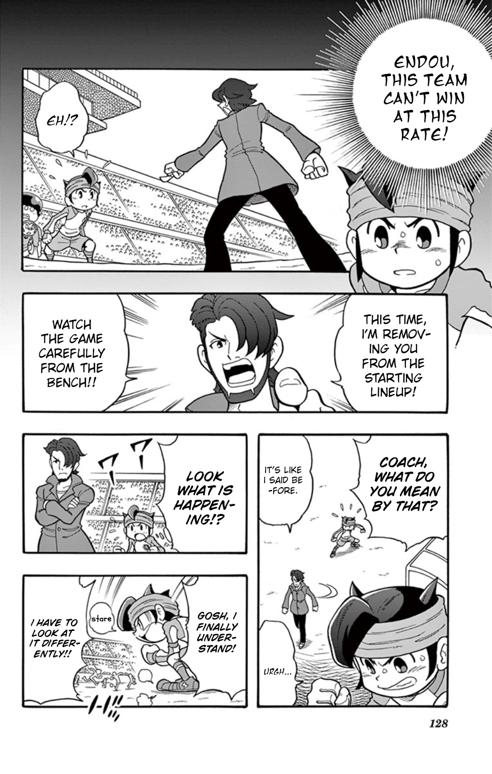 Inazuma Eleven: Baku Gaidenshuu - Vol.1 Chapter 7: Captain's Determination