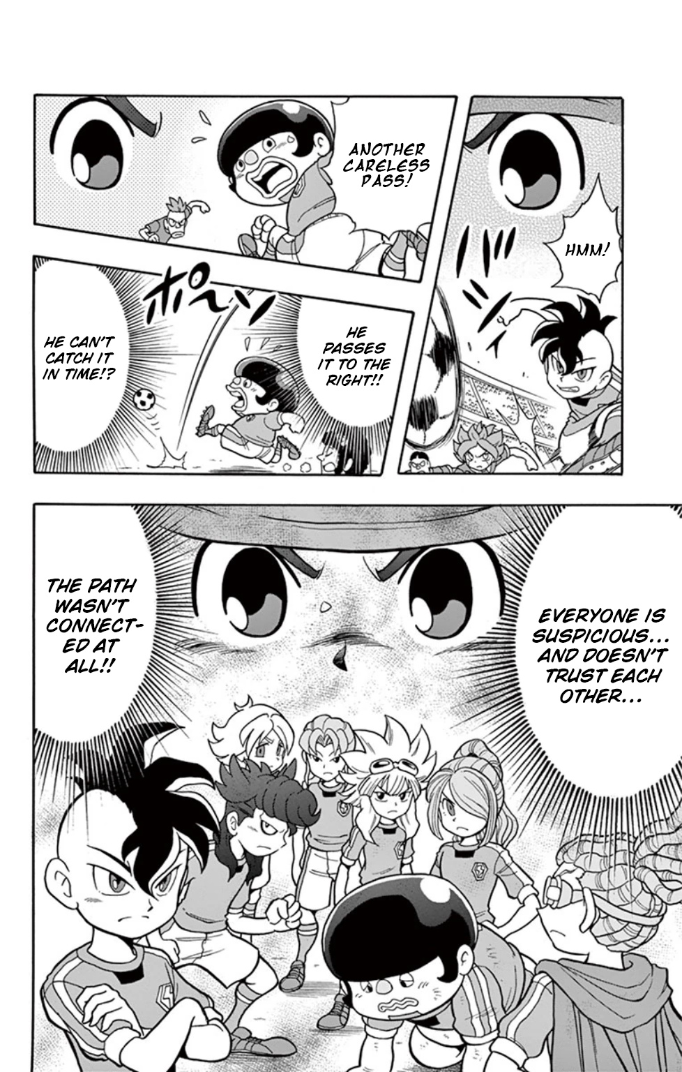 Inazuma Eleven: Baku Gaidenshuu - Vol.1 Chapter 7: Captain's Determination