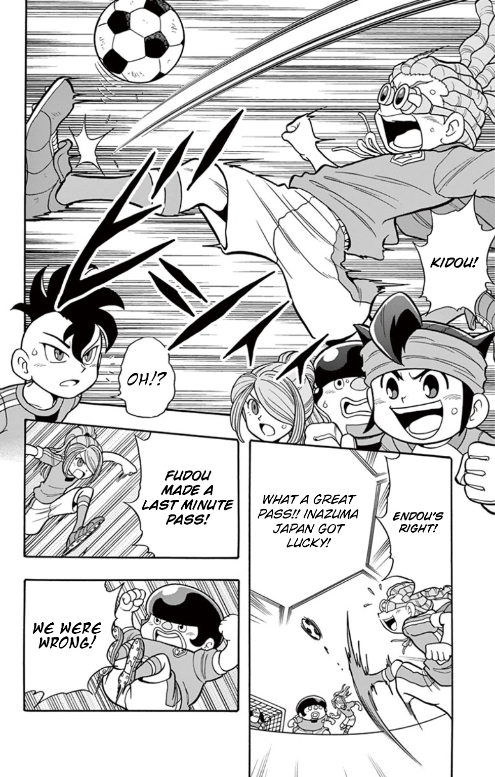 Inazuma Eleven: Baku Gaidenshuu - Vol.1 Chapter 7: Captain's Determination