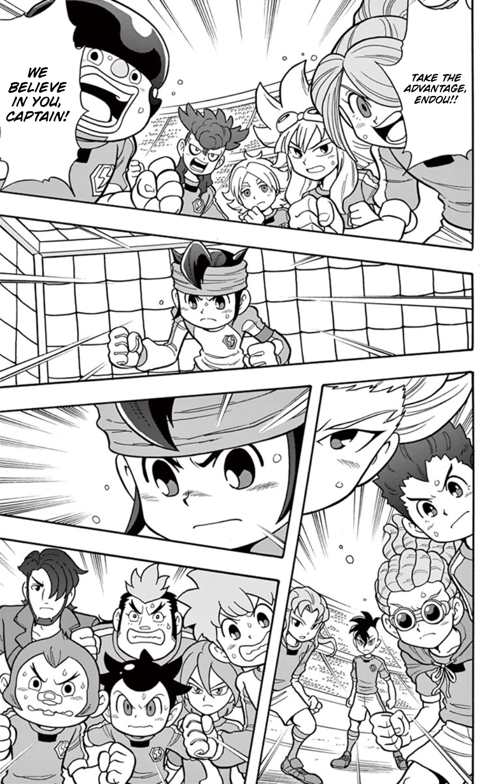 Inazuma Eleven: Baku Gaidenshuu - Vol.1 Chapter 7: Captain's Determination