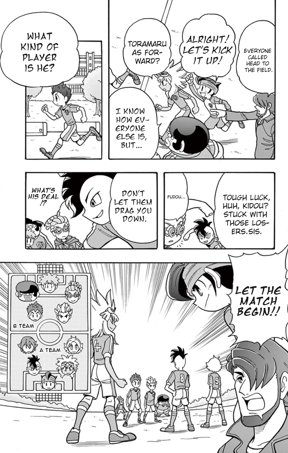 Inazuma Eleven: Baku Gaidenshuu - Vol.1 Chapter 4: A Tiger Awakens