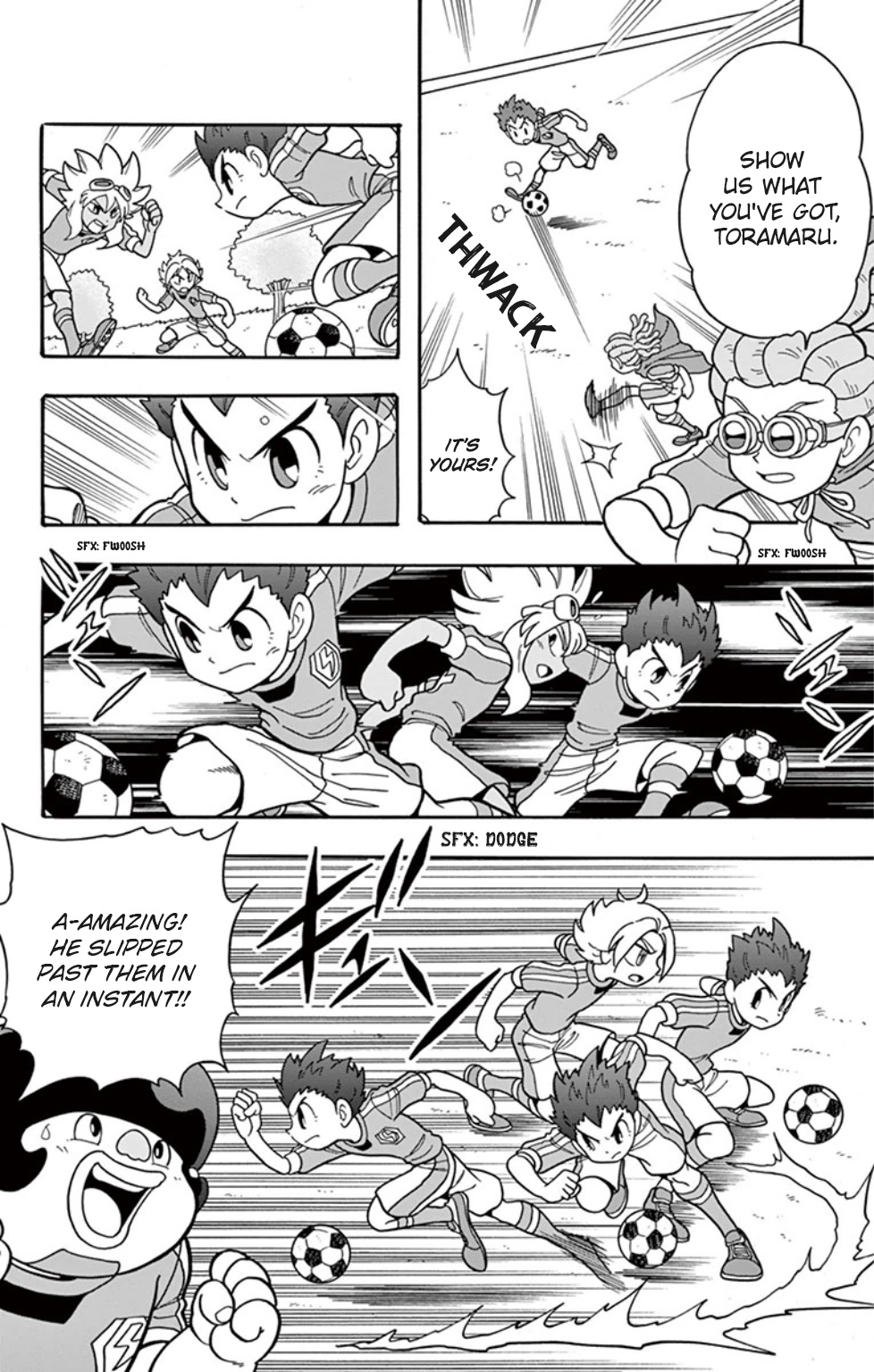 Inazuma Eleven: Baku Gaidenshuu - Vol.1 Chapter 4: A Tiger Awakens