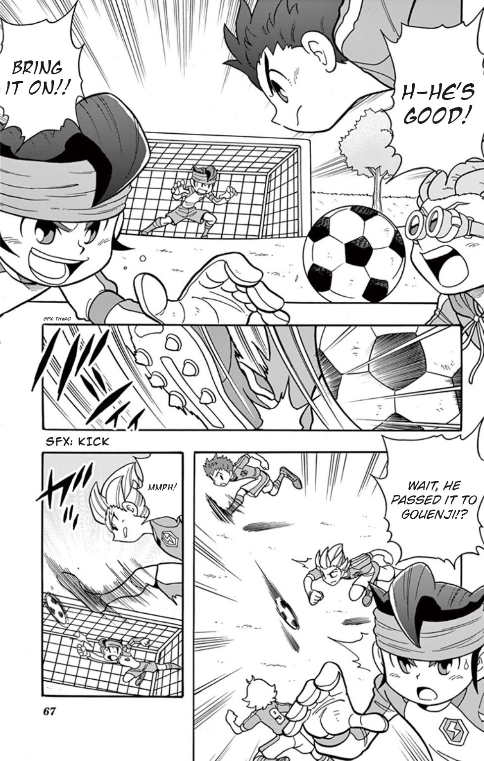 Inazuma Eleven: Baku Gaidenshuu - Vol.1 Chapter 4: A Tiger Awakens