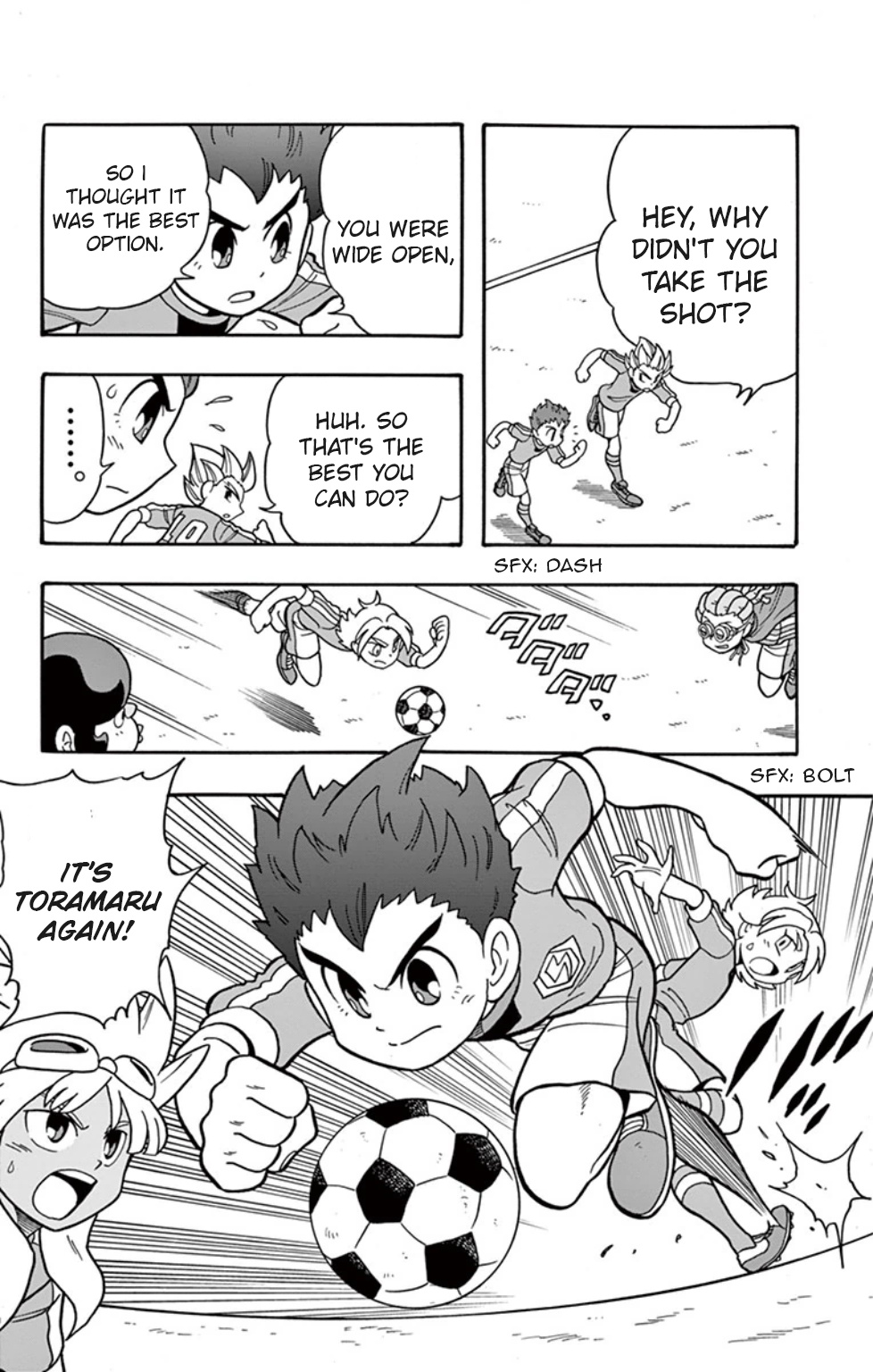 Inazuma Eleven: Baku Gaidenshuu - Vol.1 Chapter 4: A Tiger Awakens