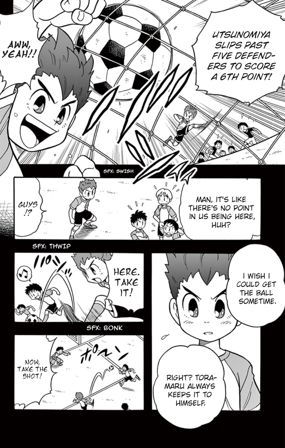 Inazuma Eleven: Baku Gaidenshuu - Vol.1 Chapter 4: A Tiger Awakens