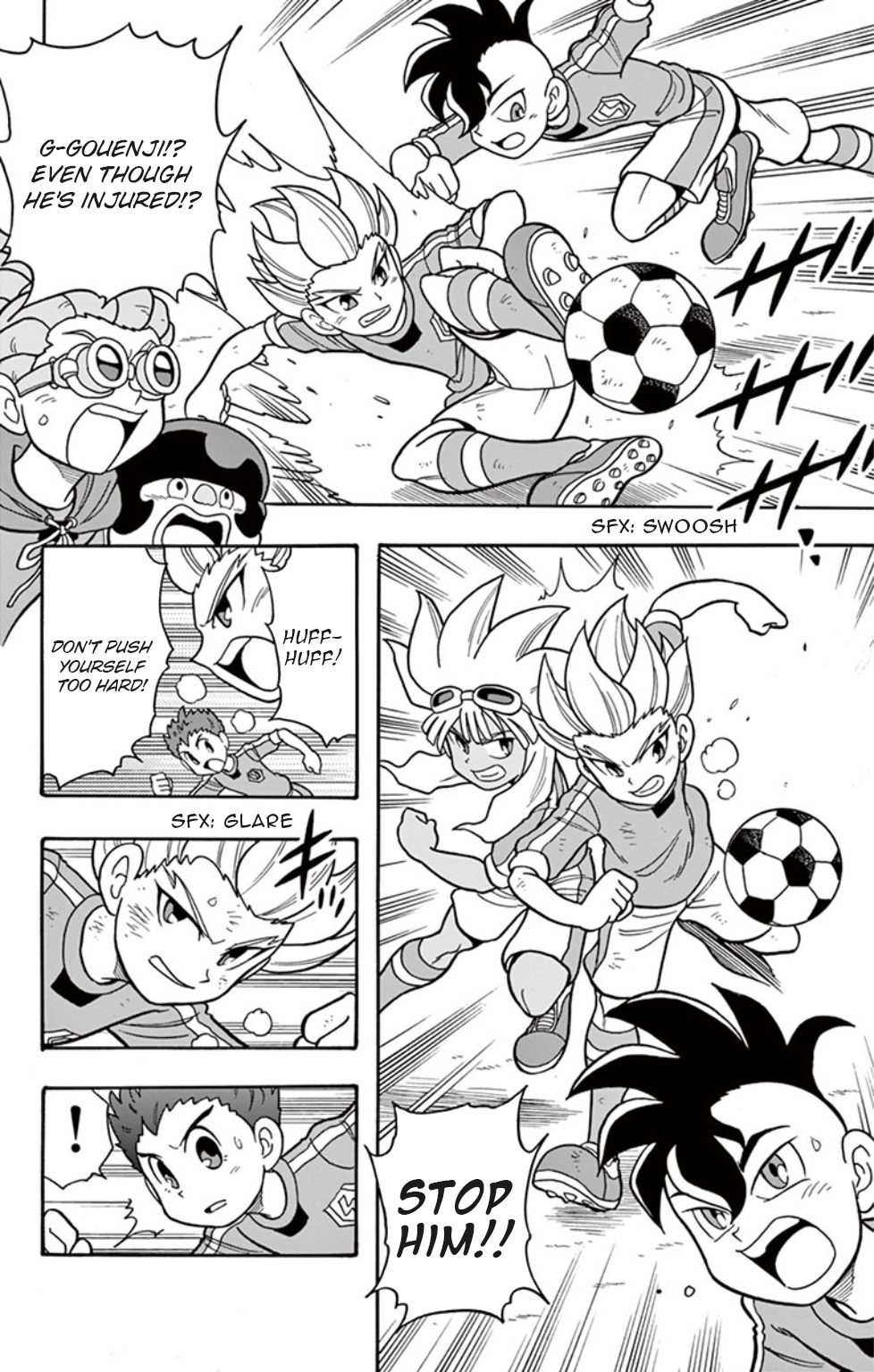 Inazuma Eleven: Baku Gaidenshuu - Vol.1 Chapter 4: A Tiger Awakens