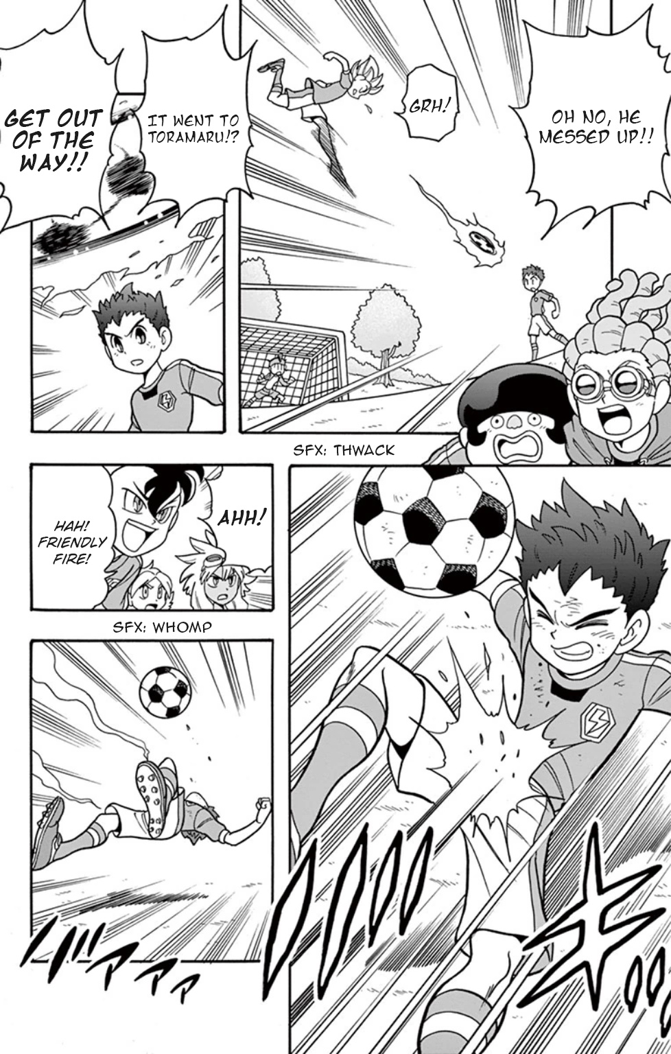 Inazuma Eleven: Baku Gaidenshuu - Vol.1 Chapter 4: A Tiger Awakens