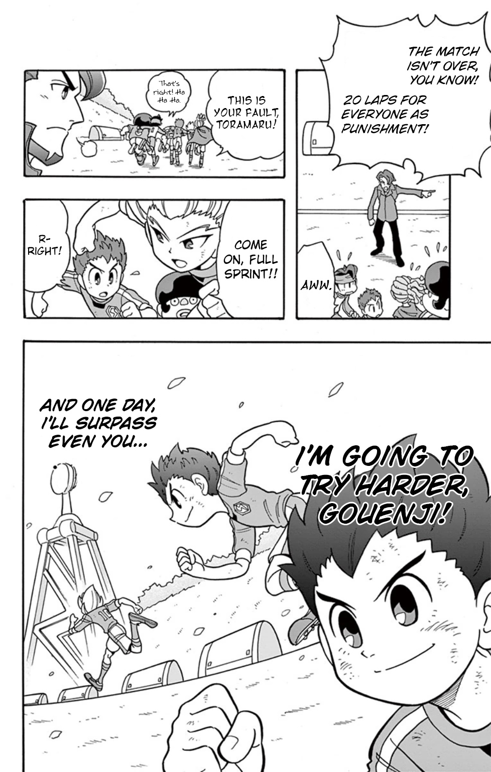 Inazuma Eleven: Baku Gaidenshuu - Vol.1 Chapter 4: A Tiger Awakens