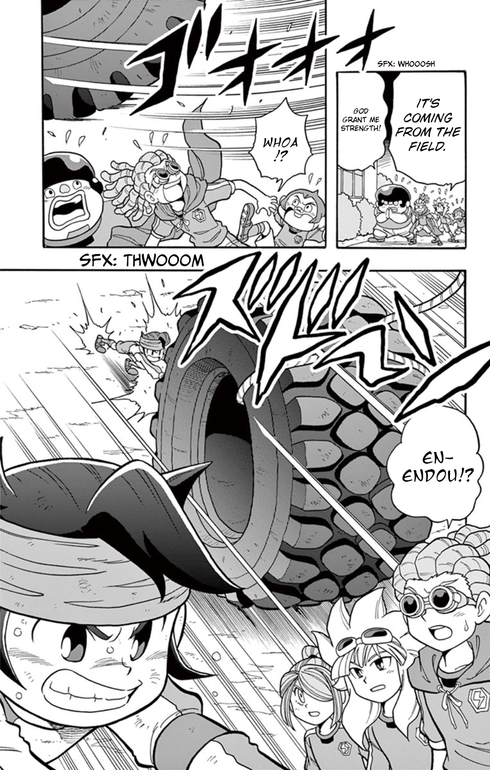 Inazuma Eleven: Baku Gaidenshuu - Vol.1 Chapter 5: The Fated Battle Looms!