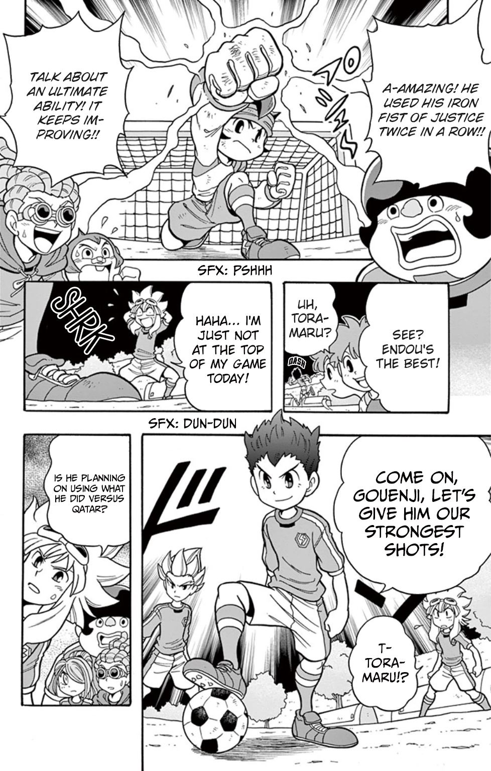 Inazuma Eleven: Baku Gaidenshuu - Vol.1 Chapter 5: The Fated Battle Looms!