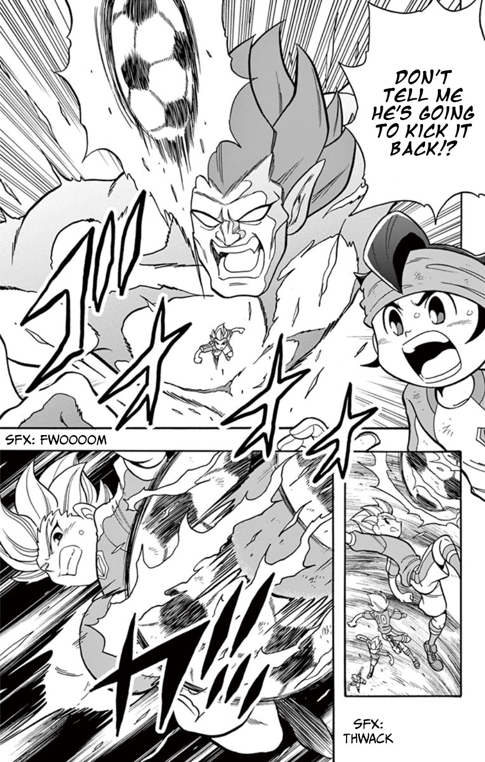 Inazuma Eleven: Baku Gaidenshuu - Vol.1 Chapter 5: The Fated Battle Looms!