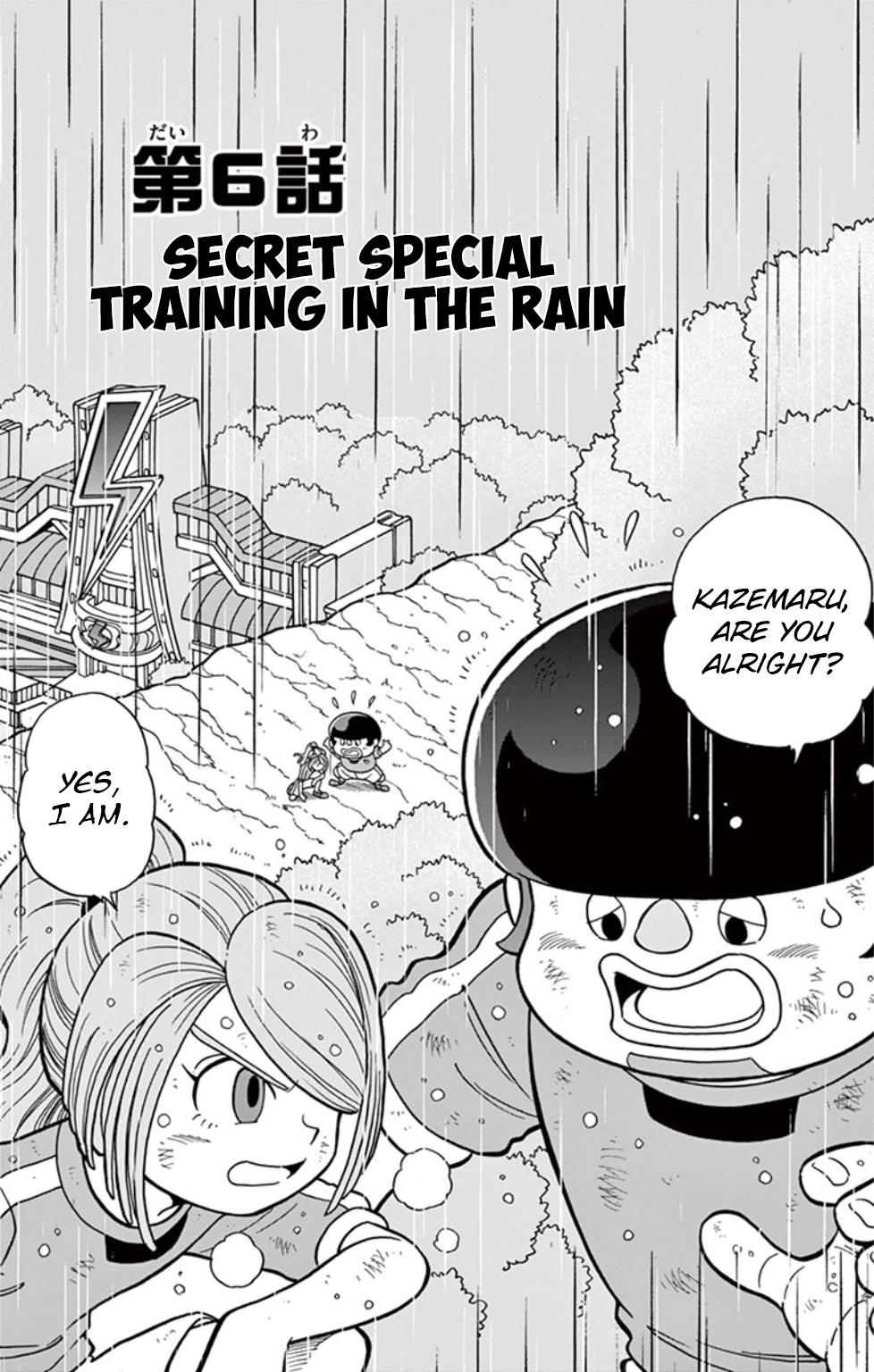 Inazuma Eleven: Baku Gaidenshuu - Vol.1 Chapter 6: Secret Special Training In The Rain