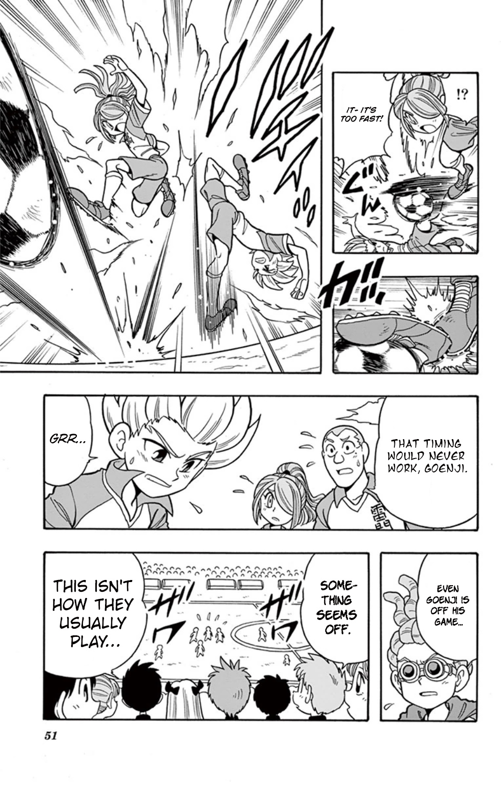 Inazuma Eleven: Baku Gaidenshuu - Vol.1 Chapter 3: "The Earth" Combanation