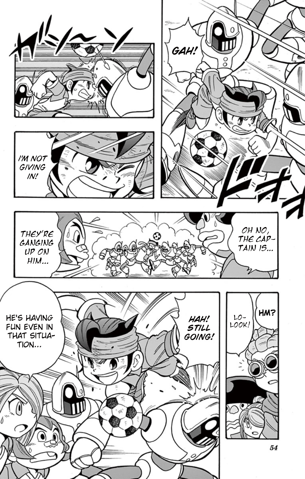 Inazuma Eleven: Baku Gaidenshuu - Vol.1 Chapter 3: "The Earth" Combanation