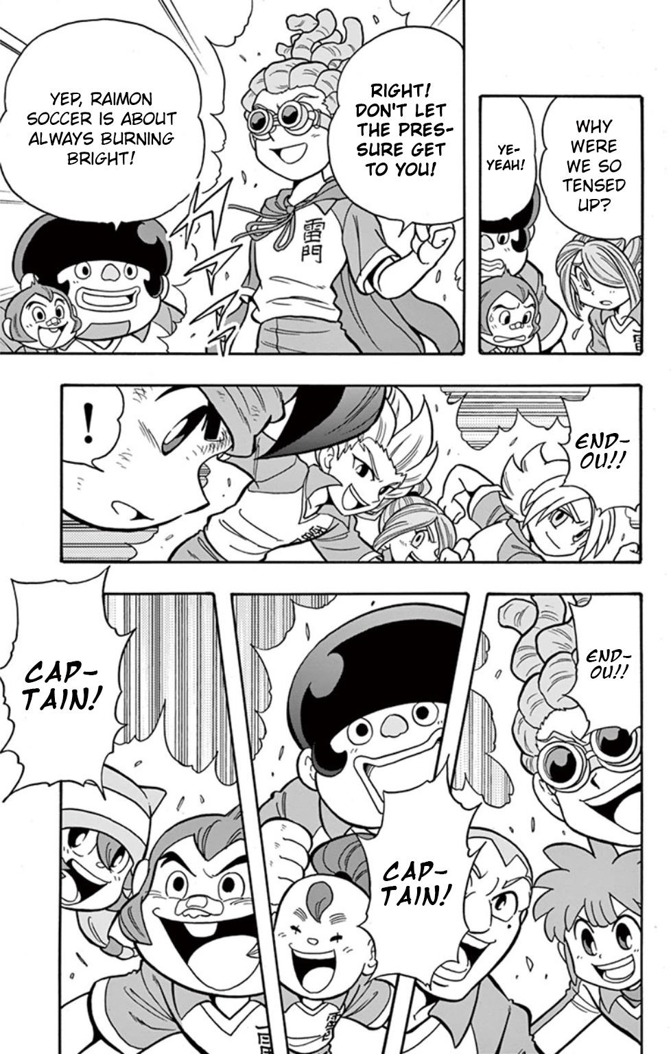 Inazuma Eleven: Baku Gaidenshuu - Vol.1 Chapter 3: "The Earth" Combanation